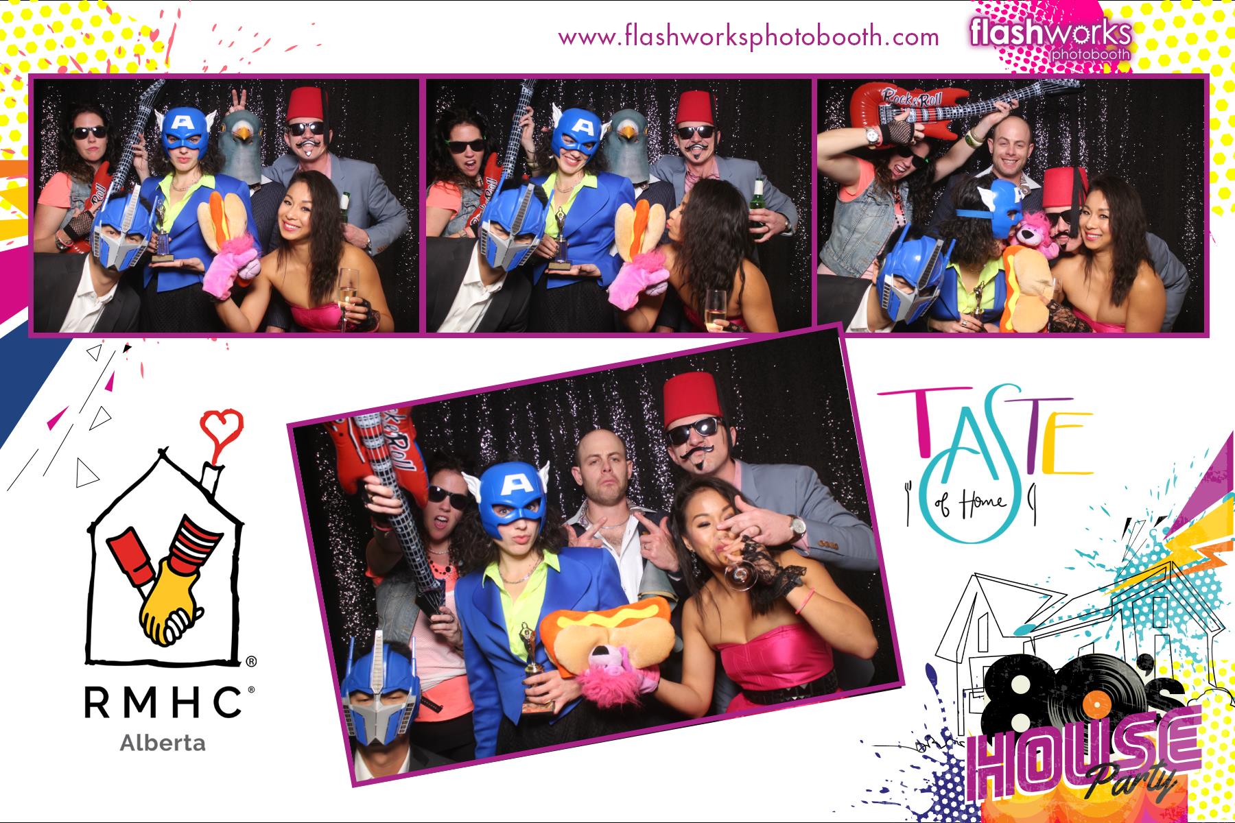 RMHC Alberta - Taste of Home Gala - 80s House Party | View more photos from the event at gallery.flashworksphotobooth.com/u/FlashworksPhotoboothInc/RMHC-Alberta-Taste-of-Home-Gala-80s-House-Party